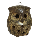 Owl ceramic photophore