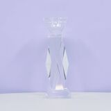 bougeoir en verre vintage haut