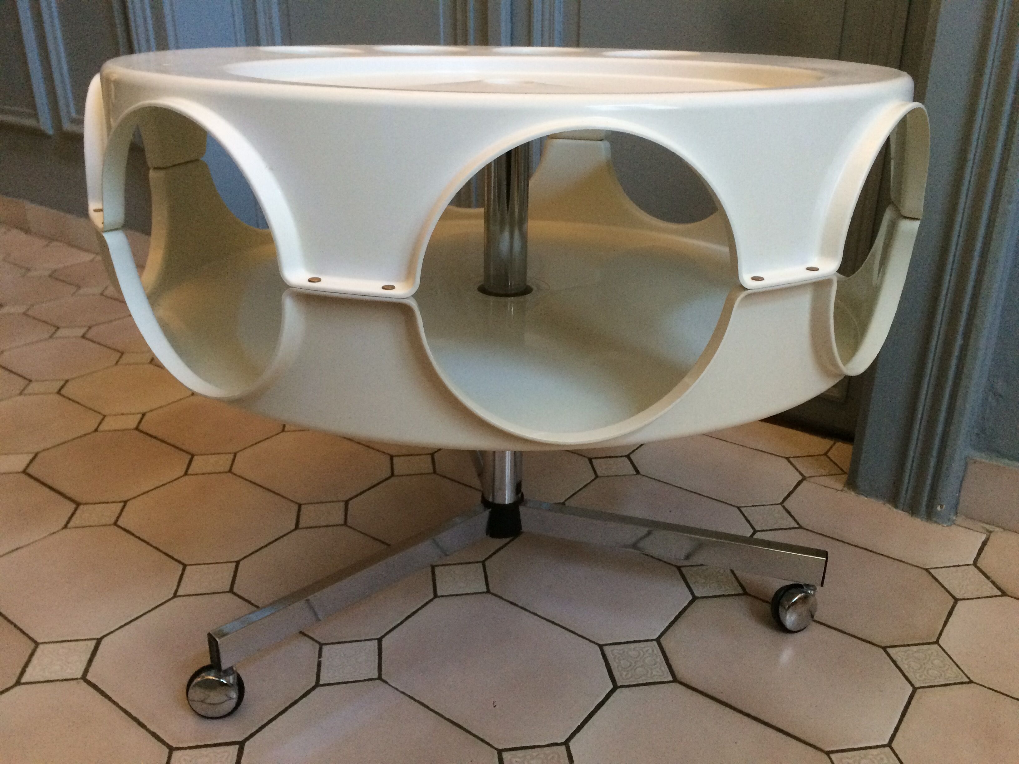 Rotobar vintage coffee table