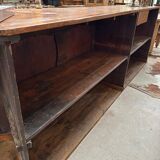 Large corner bar counter from the late 19th century.