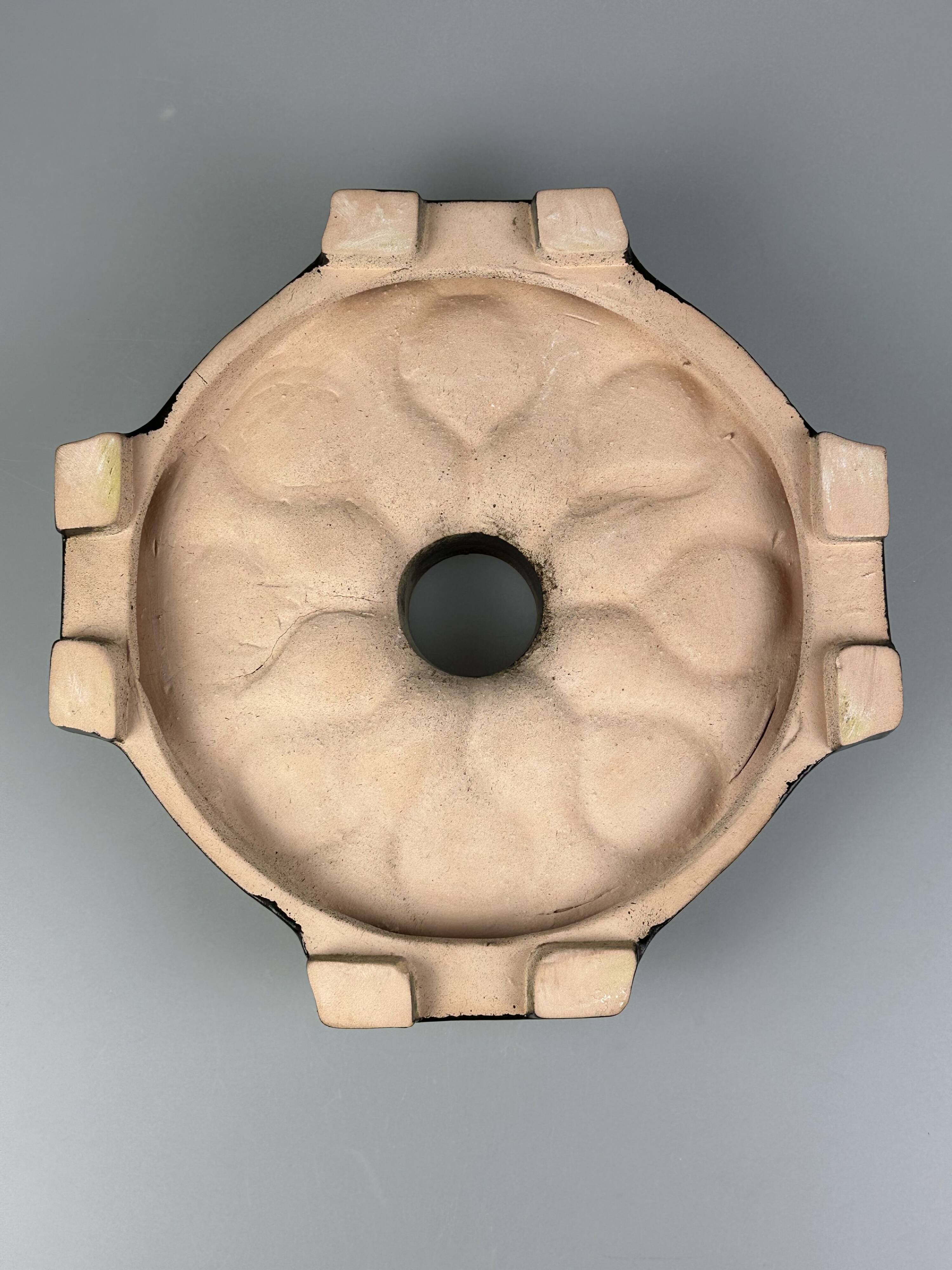 1960s/1970s Ceramic Wall Sconce, Mid-Century Space Age Design