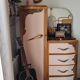 Commode wardrobe art deco pink