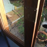 Solid walnut bookcase late 19th early 20th