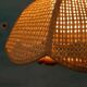 Lampe suspendue suédoise en sangle bohème