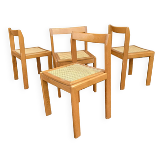 Italian caned chairs