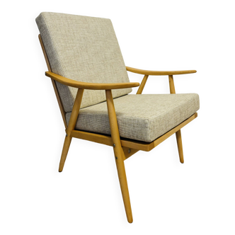 Fauteuil Boomerang de Ton de Tchécoslovaquie des années 1970