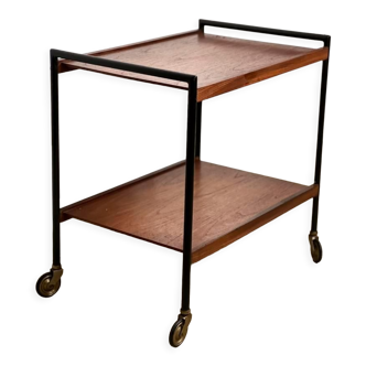 Desserte de bar en bois vintage