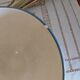 Antique very large bowl on foot Les Salins France