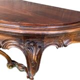 Louis XV Rocaille style console