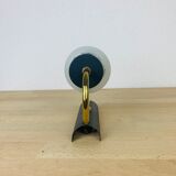 Wall lamp 50s brass opaline metal vintage