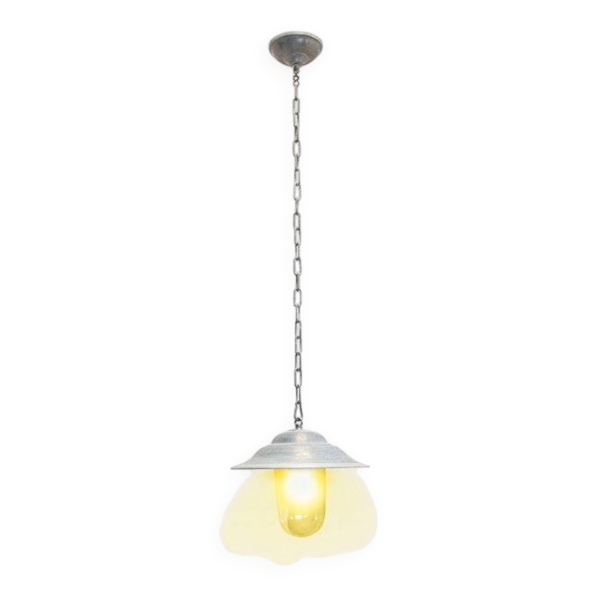 Zinc barn pendant light small hanging lamp