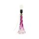 Purple Crystal Table Lamp Val Saint Lambert Swirl Sixties