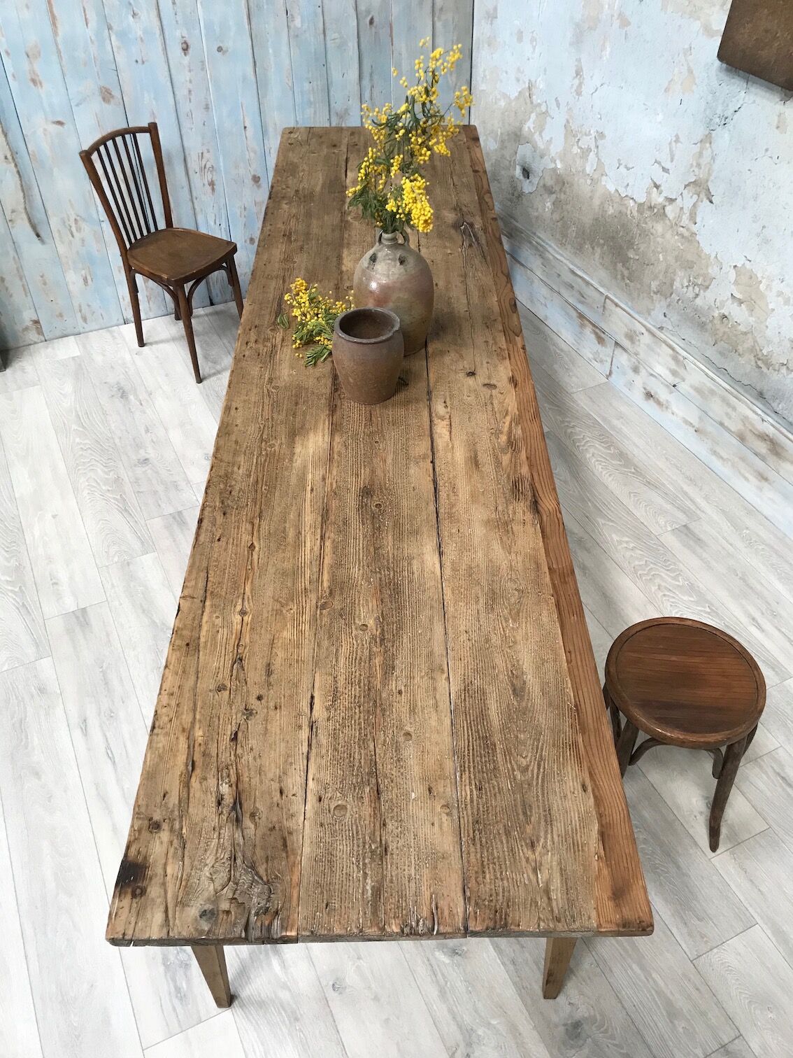 Vintage farm table
