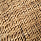 Rectangular wicker trunk