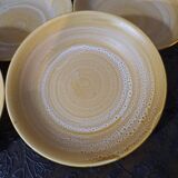 5 Niderviller stoneware soup plates