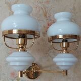 Double wall lamp