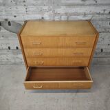 Commode vintage 4 tiroirs