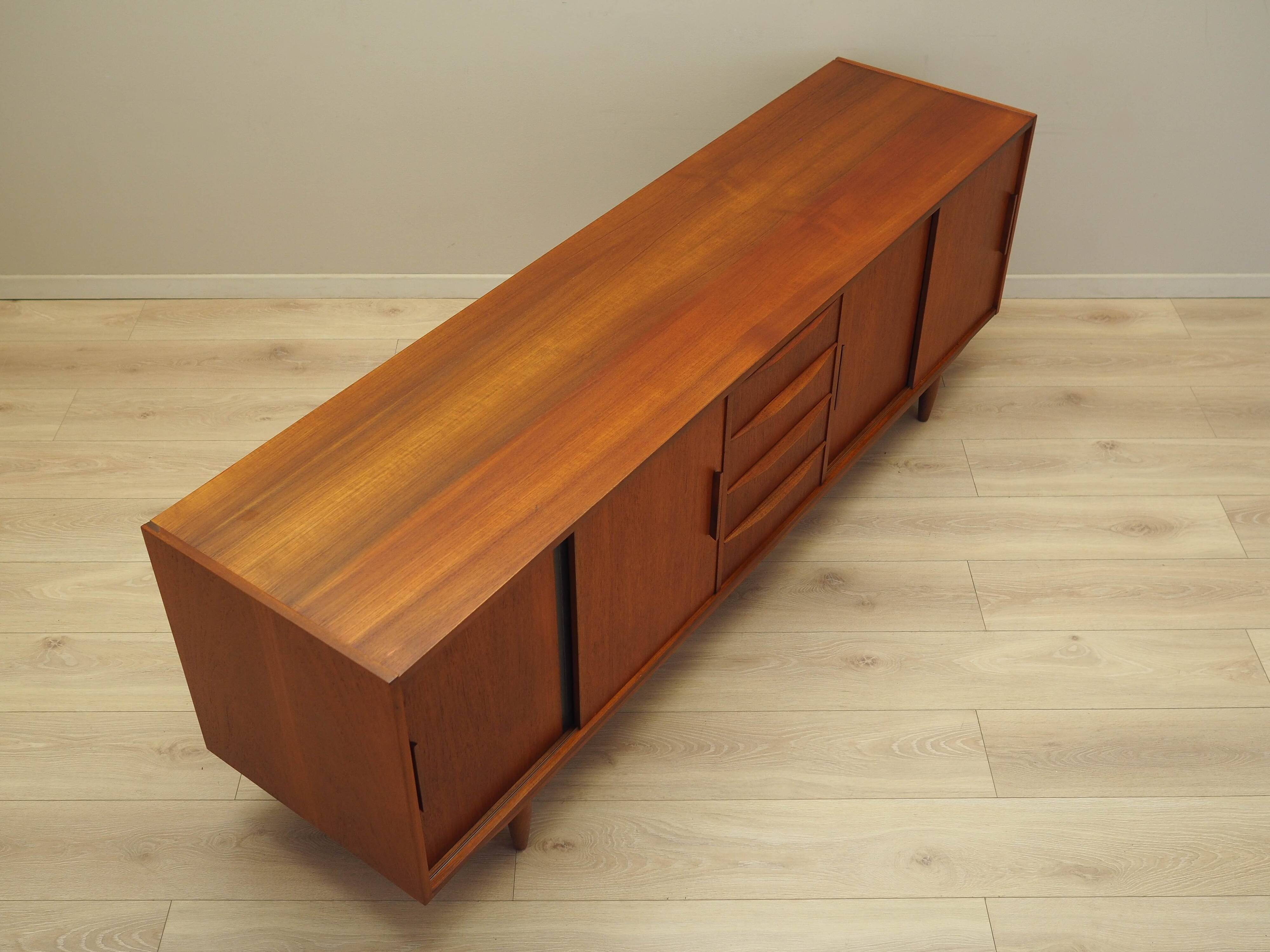 Teak sideboard, Danish design, 1970s, made in Denmark.