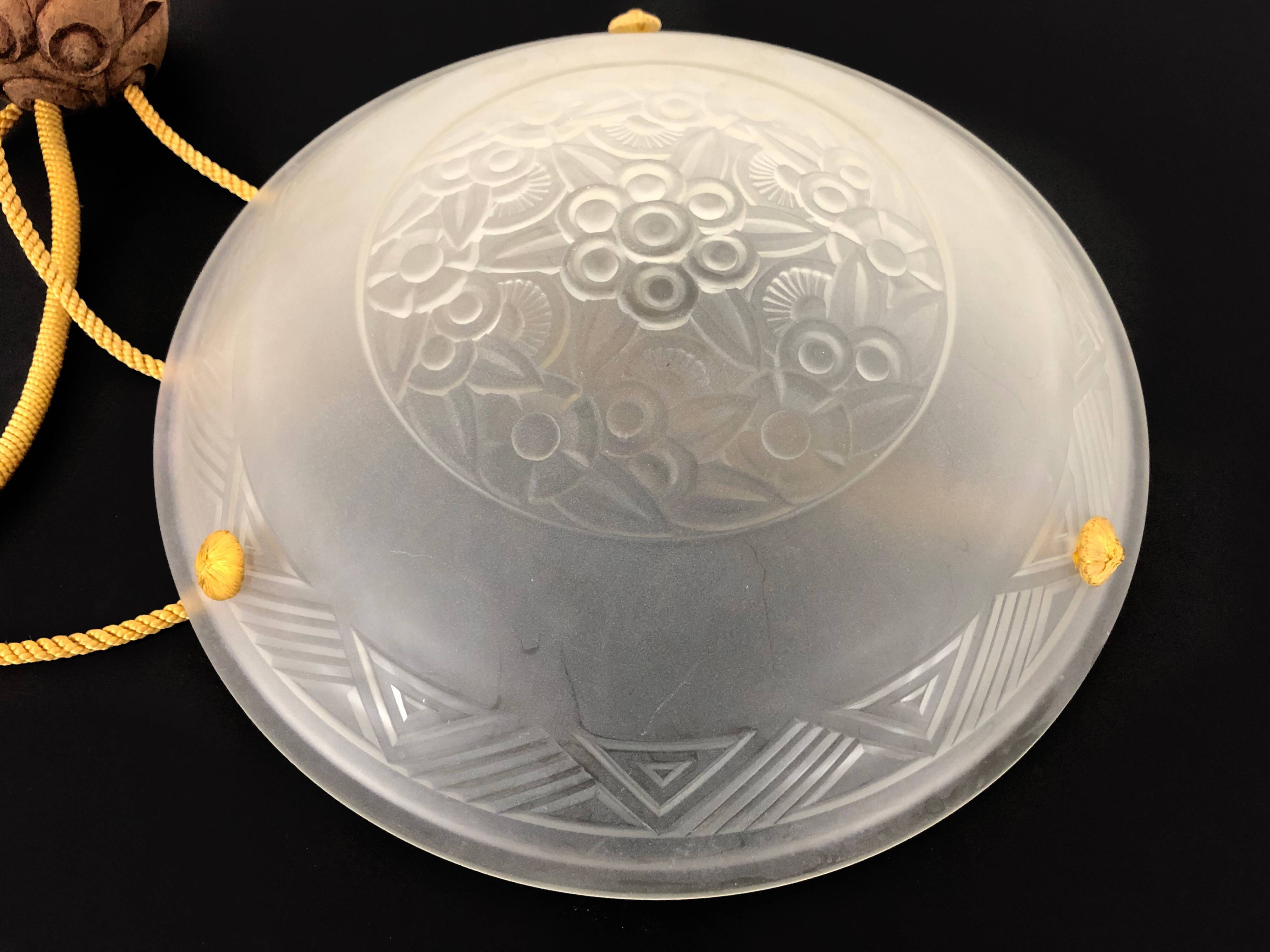 Art Deco hanging lamp