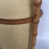 Bamboo lamp and paper