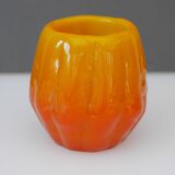 Art glass candleholder by Göte Augustsson Ruda Glasbruk