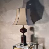 Le dauphin lamp 1960/70, original lampshade
