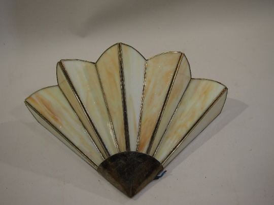Glass paste sconce