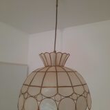 Mother-of-pearl and brass suspension