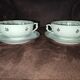 Bernardaud Limoges porcelain cups and saucers