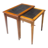 Suite of 2 Empire style nesting tables