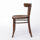 Vintage Wooden Desk Chair 1930s–1950s, Belgian Beech Wood Chair