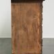 Richly carved English oak chest of drawers from the 18th century