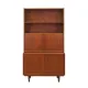 Teak bookcase with bar cabinet and secretary, Dammand & Rasmussen, Denmark, 1960s