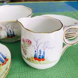 Melba English porcelain tea service