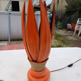 Vintage Orange Lamp