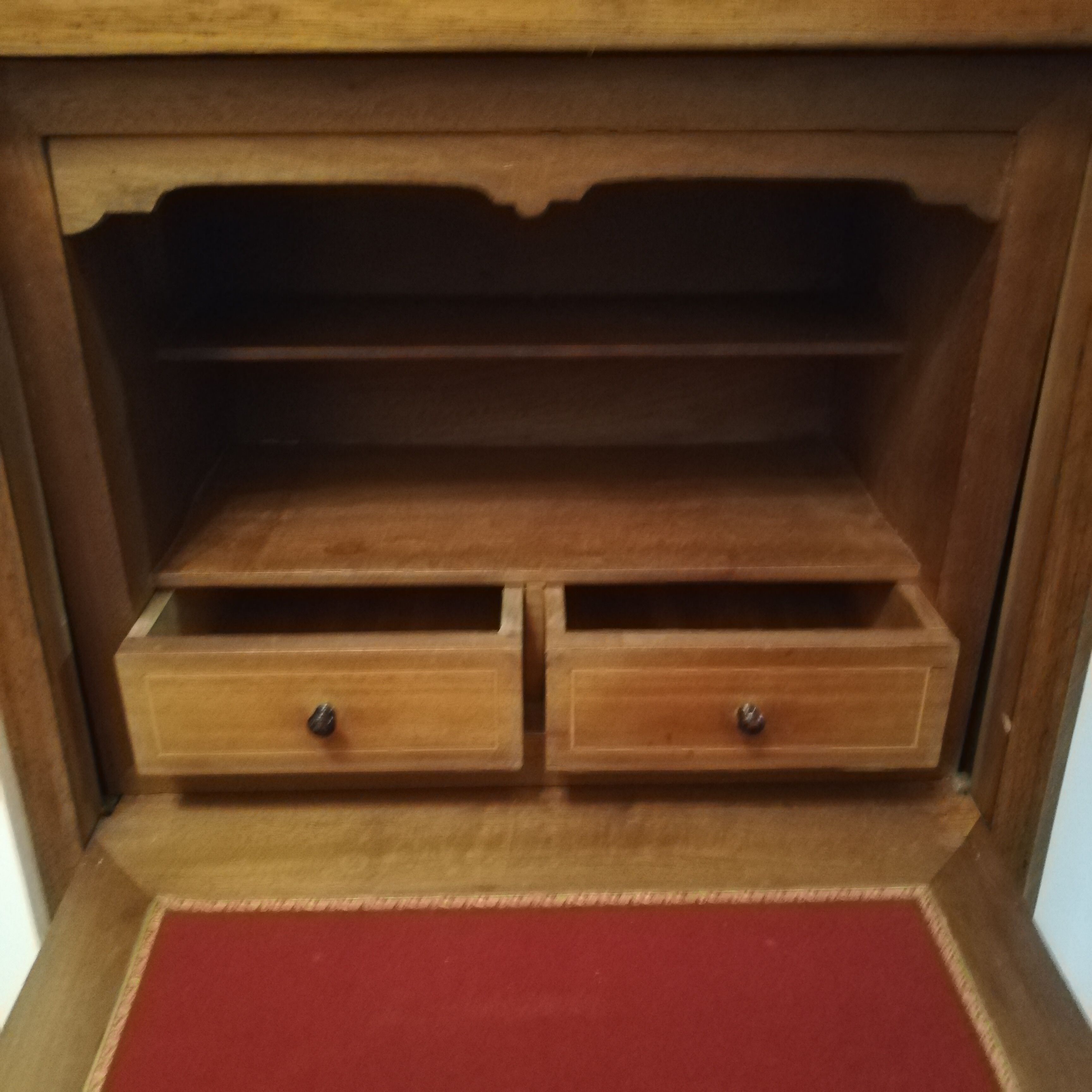 Lady's secretary in Louis XVI style marquetry