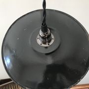 Suspension abat-jour en métal noir