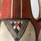 Iddeqi Kabyle pottery pitcher, Berber. Popular art Kabylie Algeria