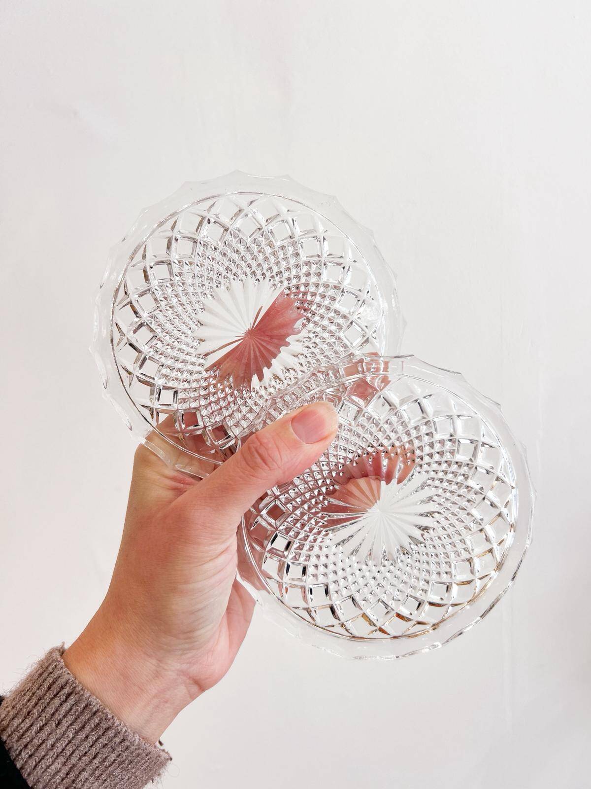 Crystal bottle coaster