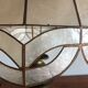 Lampe en nacre & laiton