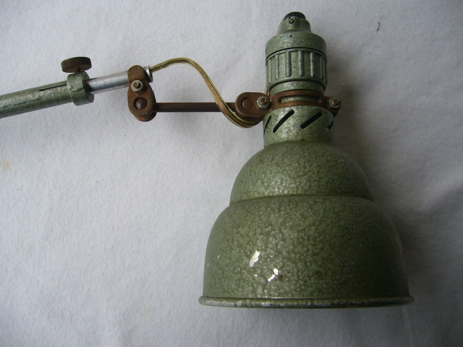 Lumina two armed workshop lamp