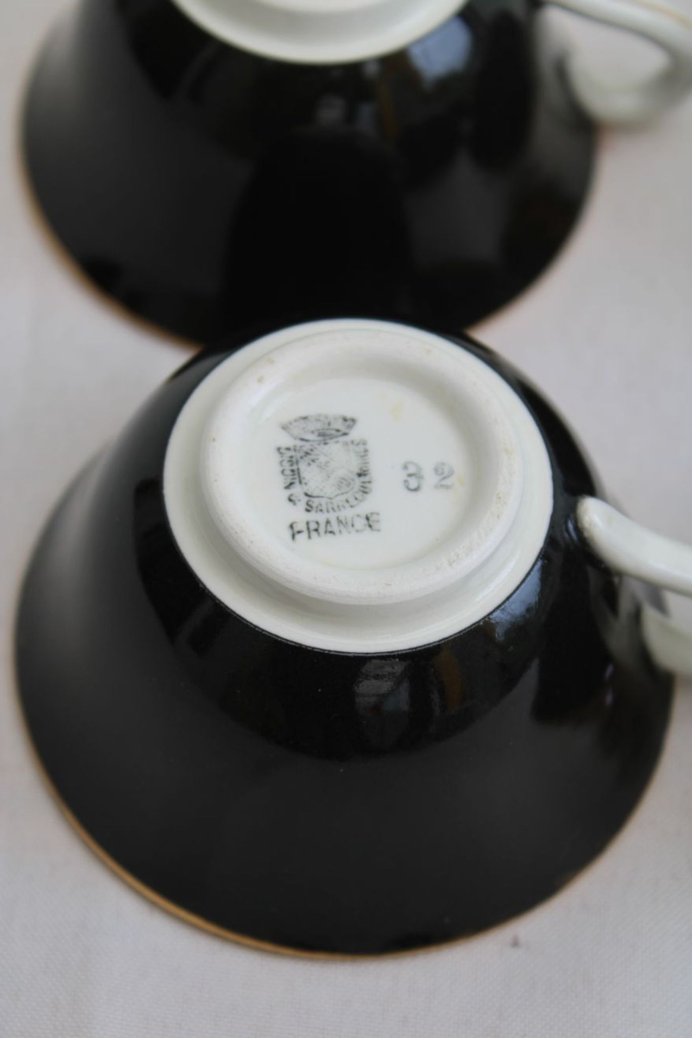 Lot of 6 old coffee cups