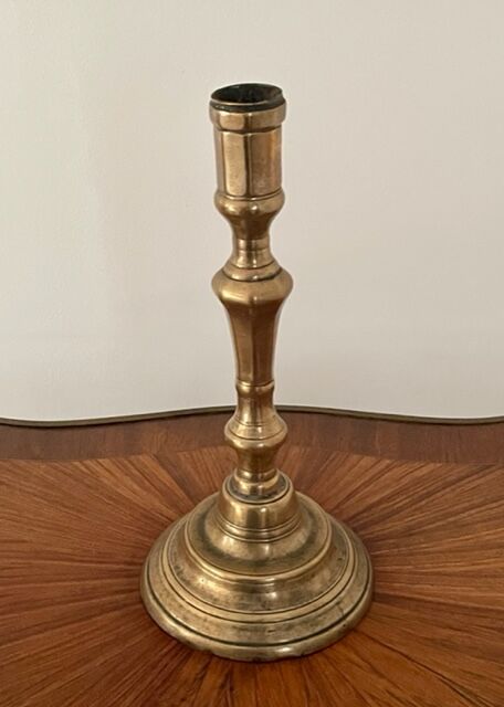 Candle holder in bronze late eighteenth century