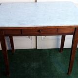 Table 90x58cm on old kitchen marble