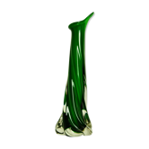Italian soliflore vase in vintage blown glass