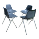 4 Robin Day / Hille design chairs