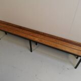 Banc d'école vintage
