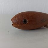 Danish teak  fish bottle opener 1960