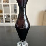 Italian glass vase 1960