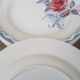 Set of 6 plates Digoin Sarreguemines model Lot